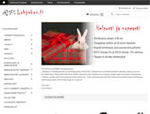 Tablet Screenshot of lahjakas.fi